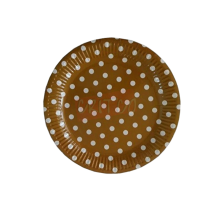 7 inch Paper Plate-PD-Brown