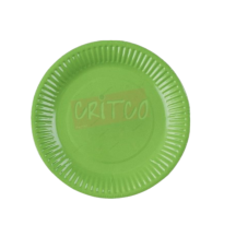 7 inch Paper Plate-Light Green-SQ
