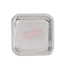 7 inch Paper Plate-Silver-SQ
