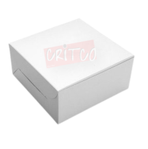 14x14x4inch Cake Box-White