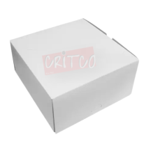 12x12 inch Cake Box-White