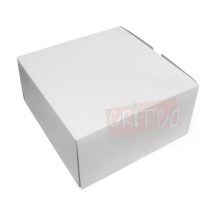 10x10x4.5 inch Cake Box-White