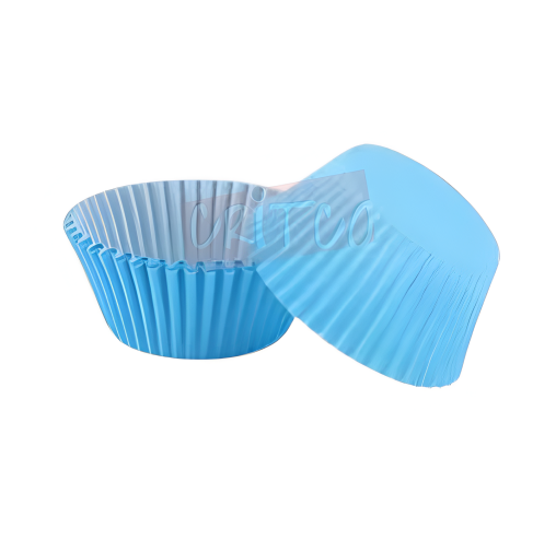 9cm Cup Cake Liners-Light Blue (Pack of 100pcs)