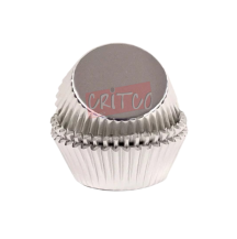 9cm Cup Cake Liners-Silver (Pack of 100pcs)