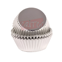 11.5cm Cup Cake Liners-Silver (Pack of 100pcs)