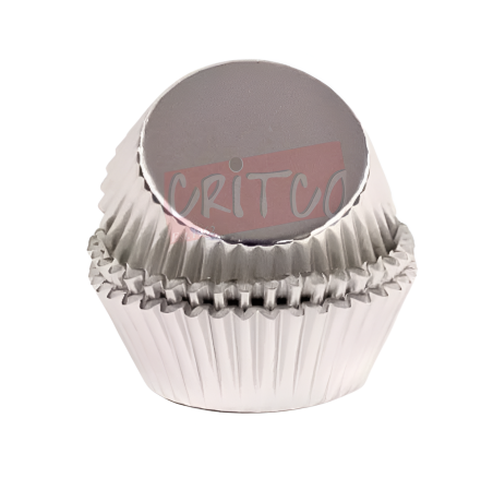 11.5cm Cup Cake Liners-Silver (Pack of 100pcs)