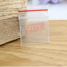 (2.75X2)cm Zip Lock Pouch-Clear