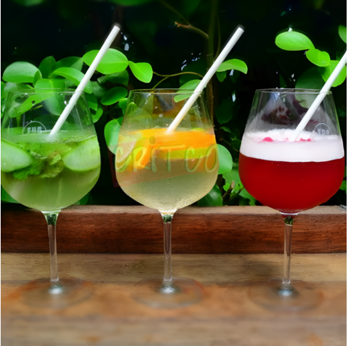 Paper Straw-White-LC