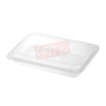 (6X3.5X1.5) inch Sushi Box-Clear-Rect