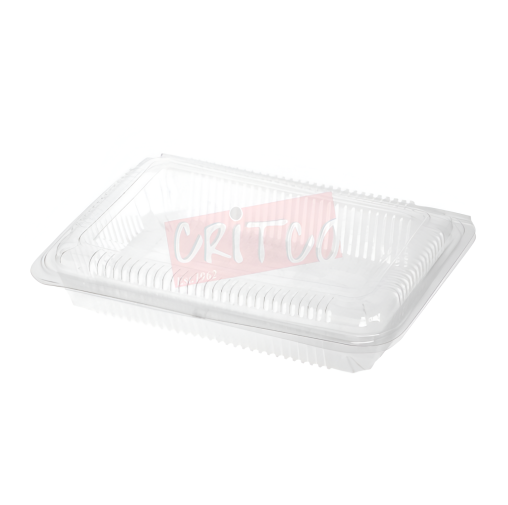 (6X3.5X1.5) inch Sushi Box-Clear-Rect