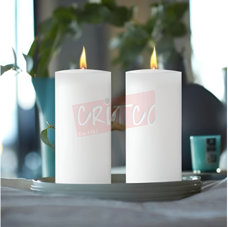 3X6 Pillar Candle-Flat Top