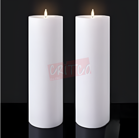 2X6 Pillar Candle-Flat Top