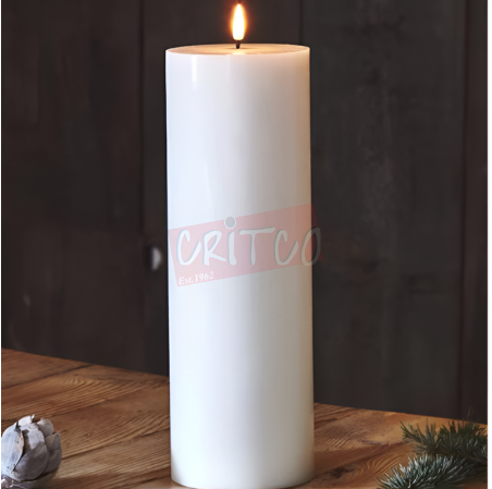 2X6 Pillar Candle-Flat Top