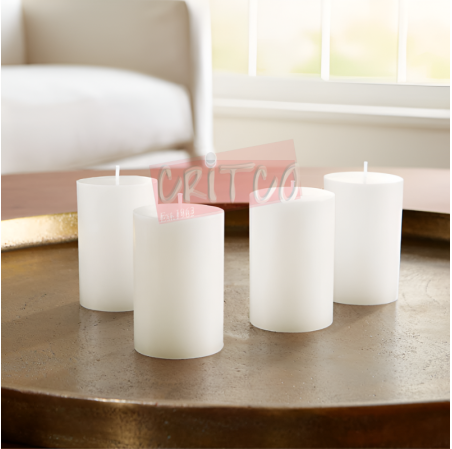 2X3 Pillar Candle-Flat Top