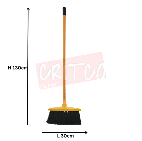 Flat Broom (Length 9" Width 1.5")