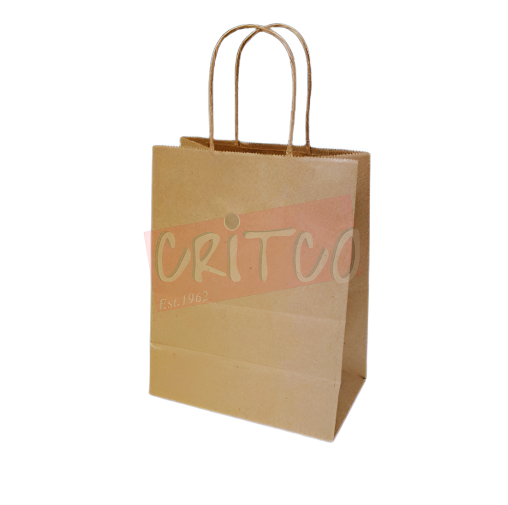 7.5x4.5x2.5inch Kraft Food Bag Bottom Gazette...