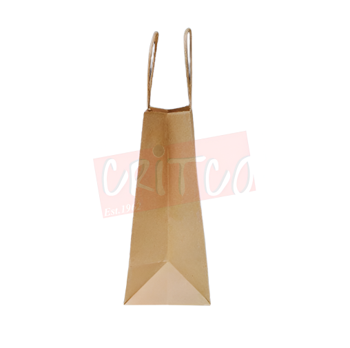 7.5x4.5x2.5inch Kraft Food Bag Bottom Gazette...
