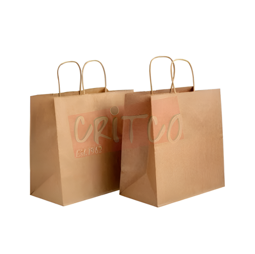 11.5x12x5.5inch Kraft Food Bag Bottom Gazette...