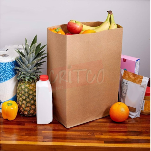 30x29x14cm  Kraft food Bag Bottom Gazette