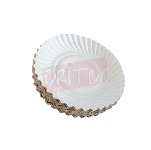 7 inch Paper Plate-White