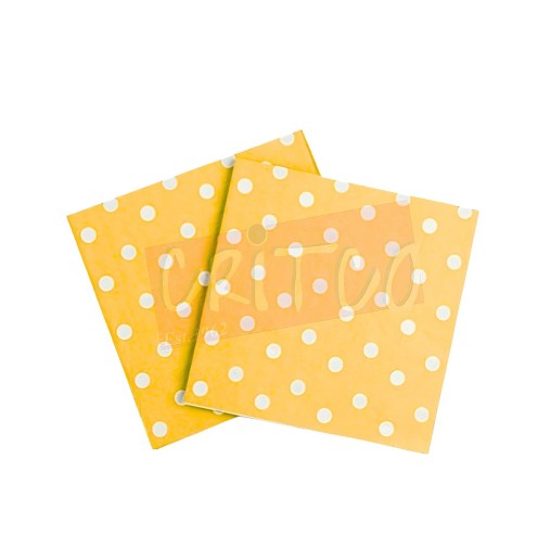 PD Paper Serviette-Yellow-20