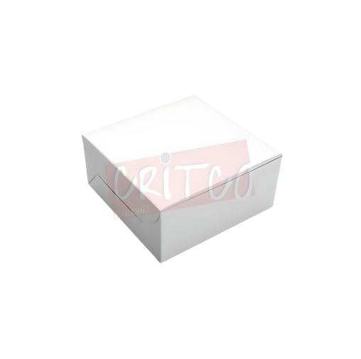 6x6x3inch Cake Box-White