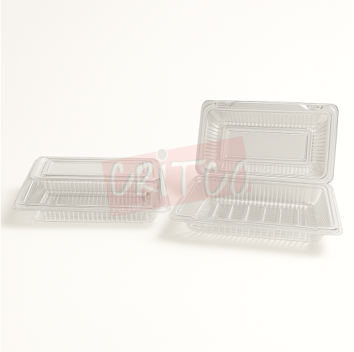 TK- Swiss Roll Clear Box Plastic