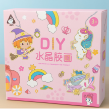 Glue Painting Pendant Set For Kids