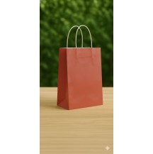 10.5x8x3.5inch Red Gift Bag