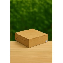7.5x7.5x3inch Kraft Cake box