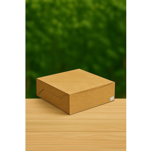 7.5x7.5x3inch Kraft Cake box
