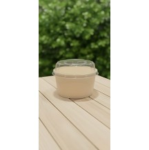 200ml White Paper Tub With Half dome lid (Pack of 5pc)