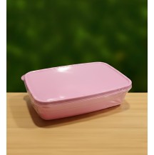 (FT) 1000ML Kids Plastic Lunch Box Pink Colour
