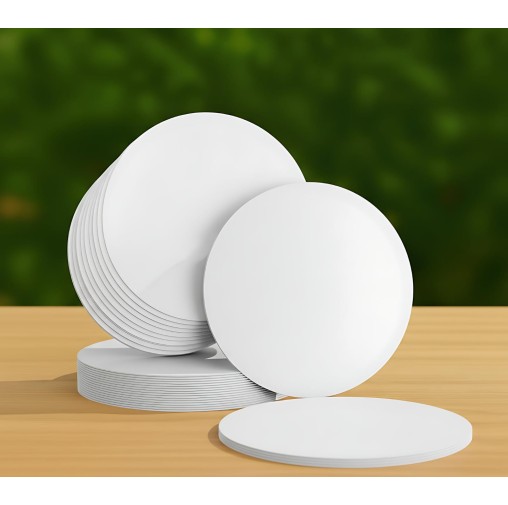 8inch Cake Board Round White