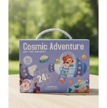 Kids Jigsaw Puzzle - Cosmic Adventure  (24Pcs Big Puzzle)