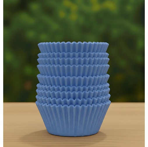 6cm Cup Cake Liners Sky Blue (Pack of 100pcs)
