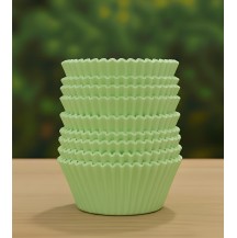 6cm Cup Cake Liners Light Green (Pack of 100pcs)