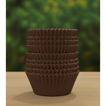 6cm Cup Cake Liners Brown (Pack of 100pcs)