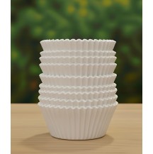 9cm Cup Cake Liners White  (Pack of 100pcs)