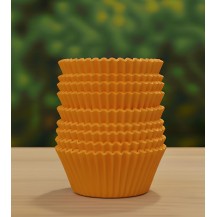 9cm Cup Cake Liners Orange (Pack of 100pcs)