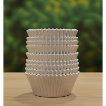 9cm Cup Cake Liners Silver (Pack of 100pcs)