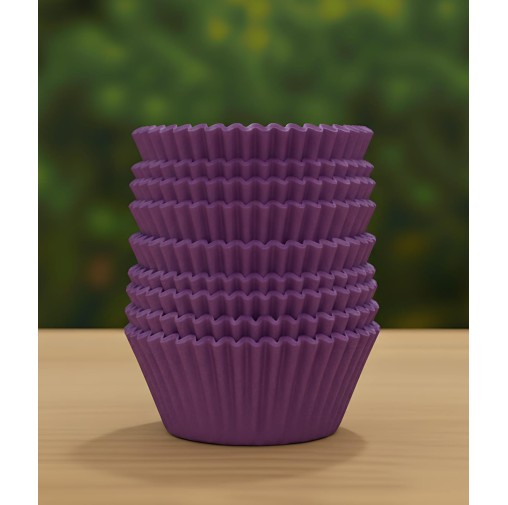 9cm Cup Cake Liners Purple  (Pack of 100pcs)