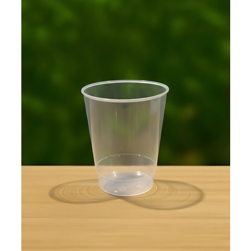 200ml Clear Dessert Drinking Cup Plastic (Pack...
