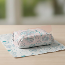Custom Made Food Grade Wrapping Papers (1 Colour) 10X15inch