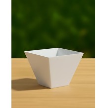 TK - Acrylic Dessert Cup White (GD-6565) Pack of 5pcs