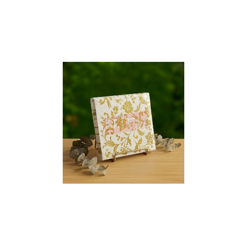 Paper serviette Floral Gold  (Pack of 20sheets)