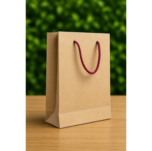 8.8X6.7X2.5 inch Kraft Bag