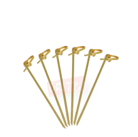 4.5 Inch Knot Skewers-Bamboo 100pcs pack